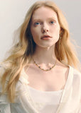 Craft Crystal Tassel Pendant Necklace - MAIXUN