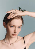 Light Luxury Original Iridescent Craft Crystal Necklace - MAIXUN