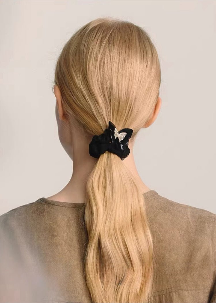 Night Color Golden Butterfly Hair Tie - MAIXUN