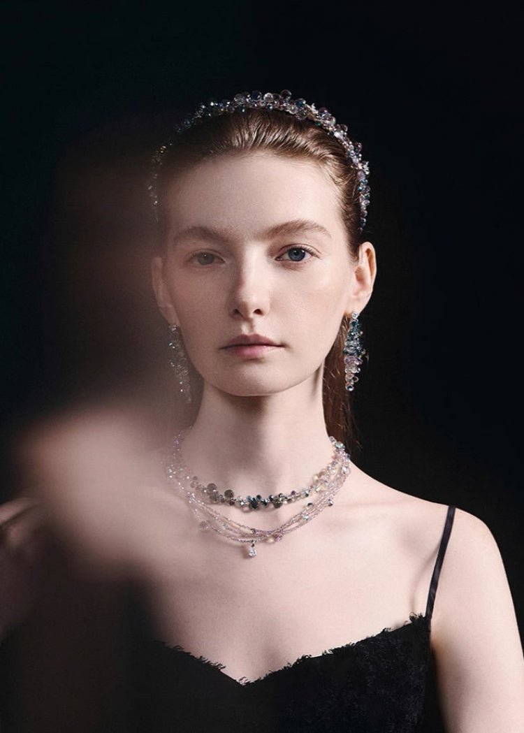 Original Sparkling Craft Crystal Earrings - MAIXUN