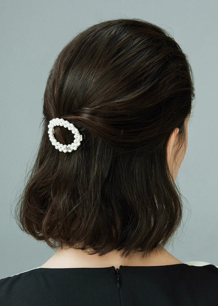 Round Pearl Hair Clip - MAIXUN
